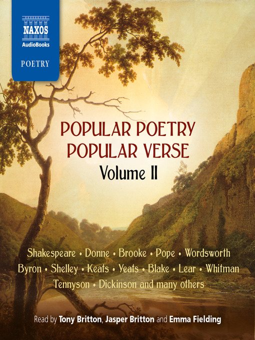 Title details for Popular Poetry, Popular Verse--Volume II by Anonymous - Wait list
